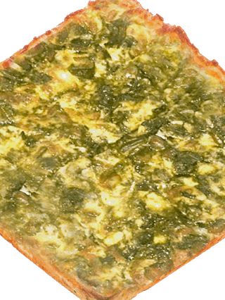 Vegetable/Ghormeh Sabzi Pizza at Atavich International Restaurants